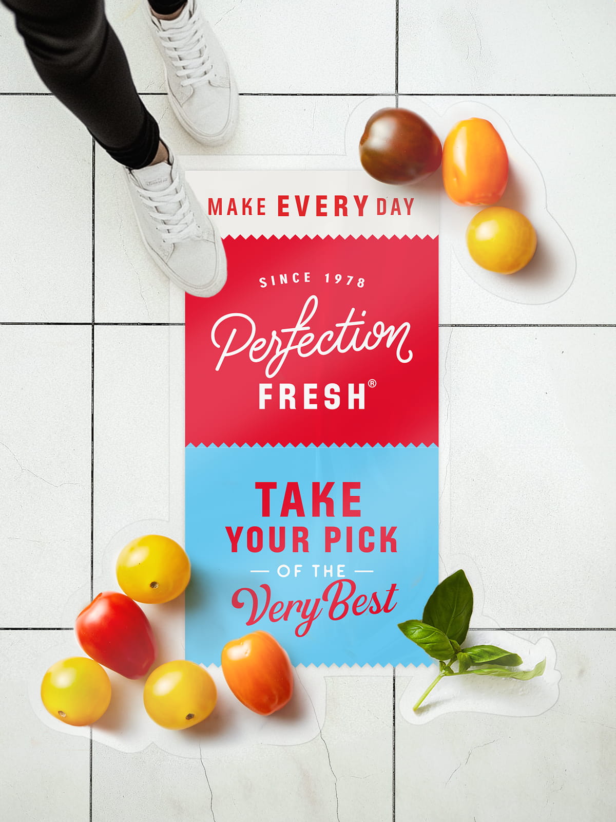 Branding-redesign-boxer-and-co-perfection-fresh-produce-floor-sticker-packaging-tomatoes