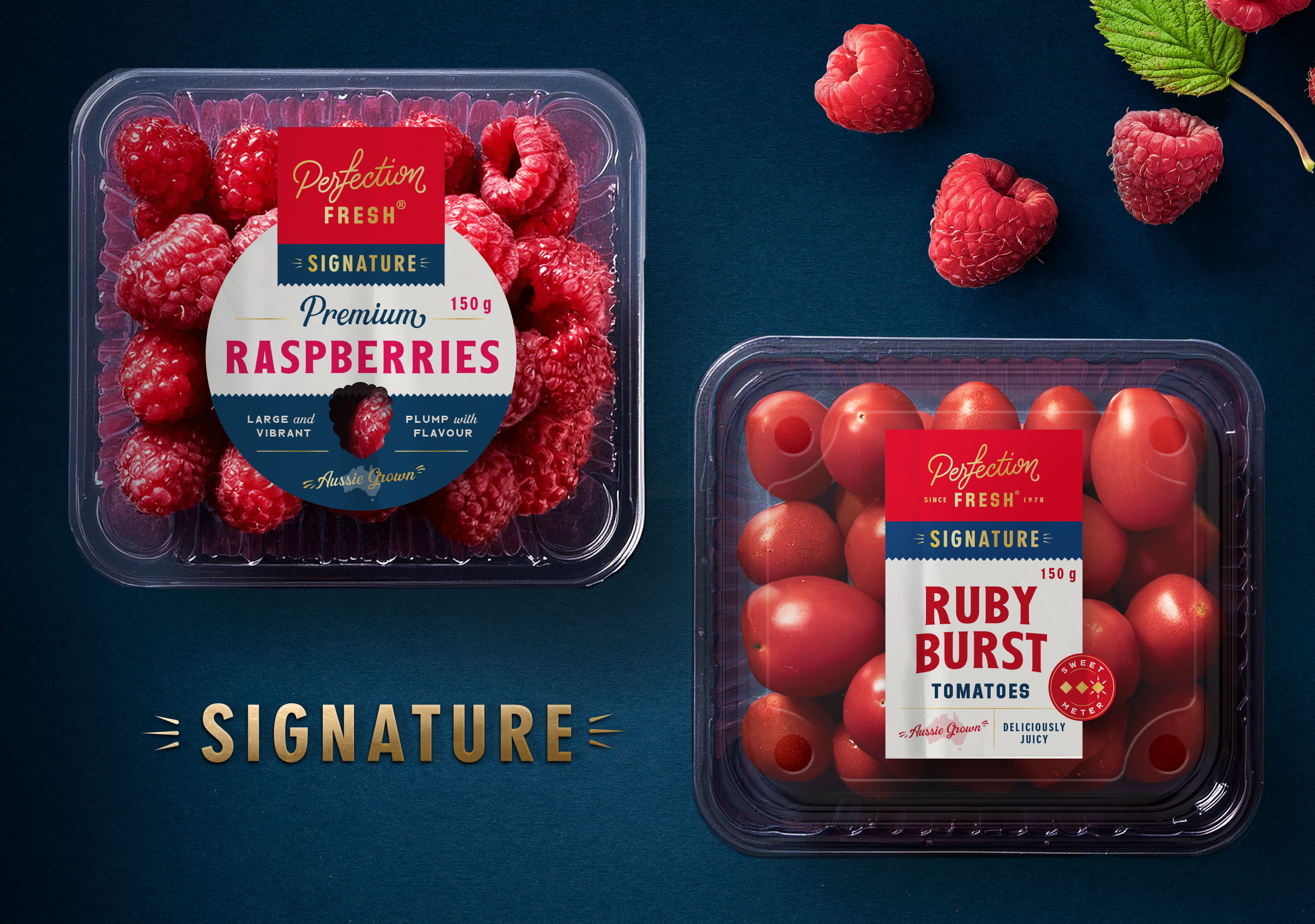 perfection-fresh-premium-signature-redesign-branding-packaging-raspberry-tomatoes-boxer-and-co