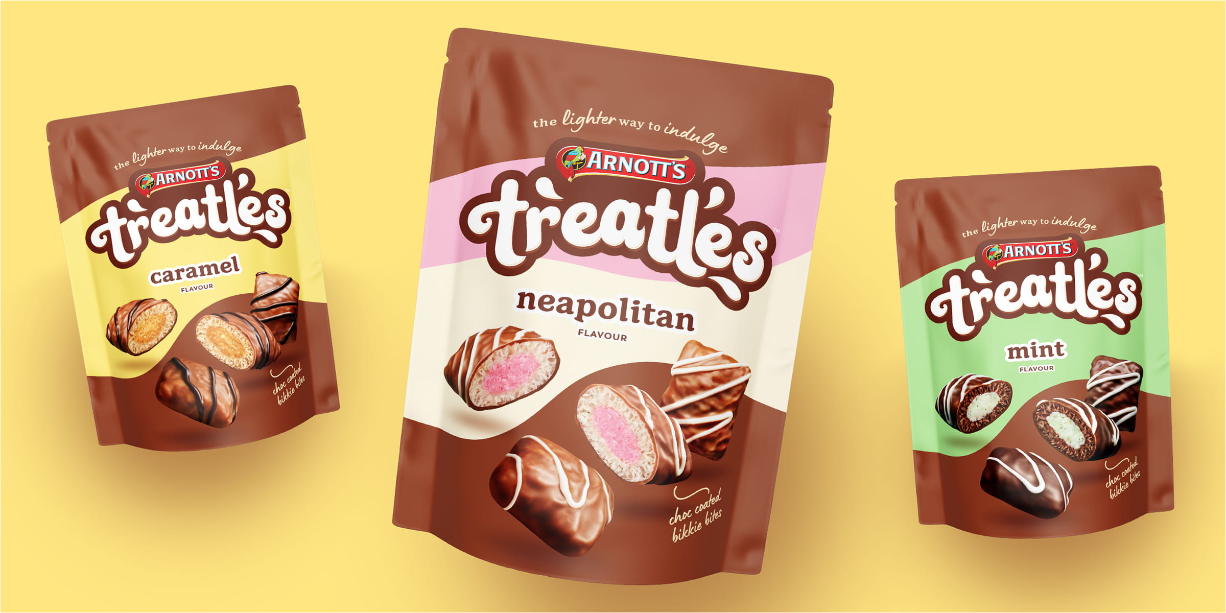 boxer-and-co-agency-branding-packaging-design-arnotts-treatles-trestles-choc-coated-layers-waves-treats-mint-neopolitan-caramel-chocolate